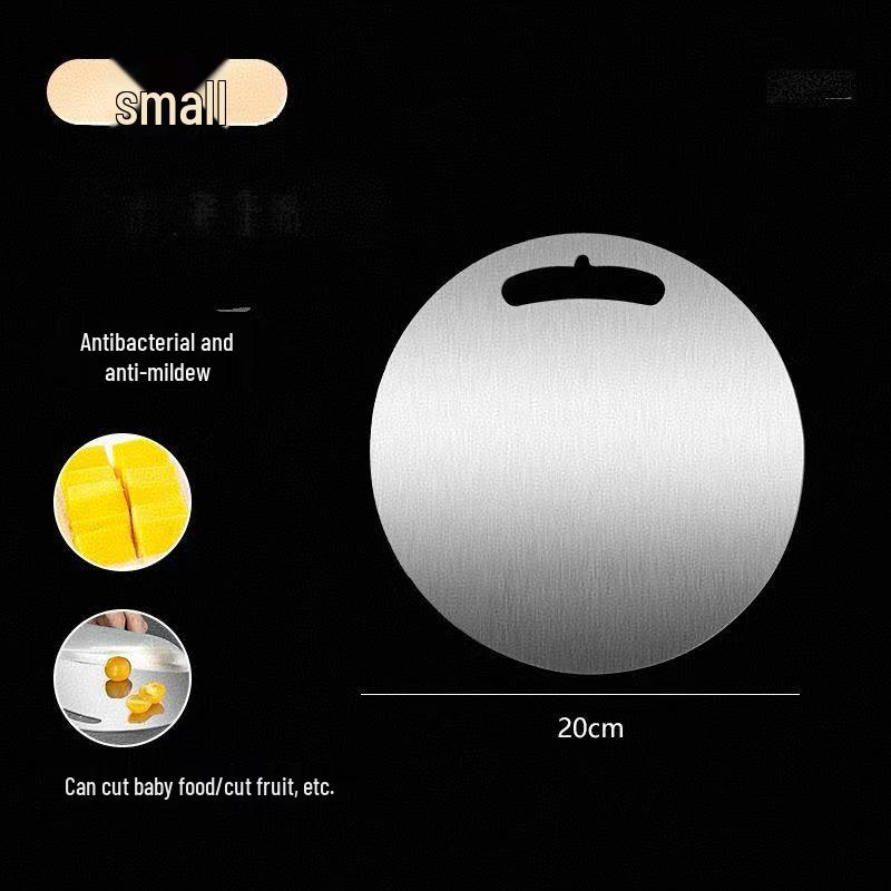 Stainless Steel Non-slip Thick Cutting Board - Large, Anti-mold, Needle Design for Household Use