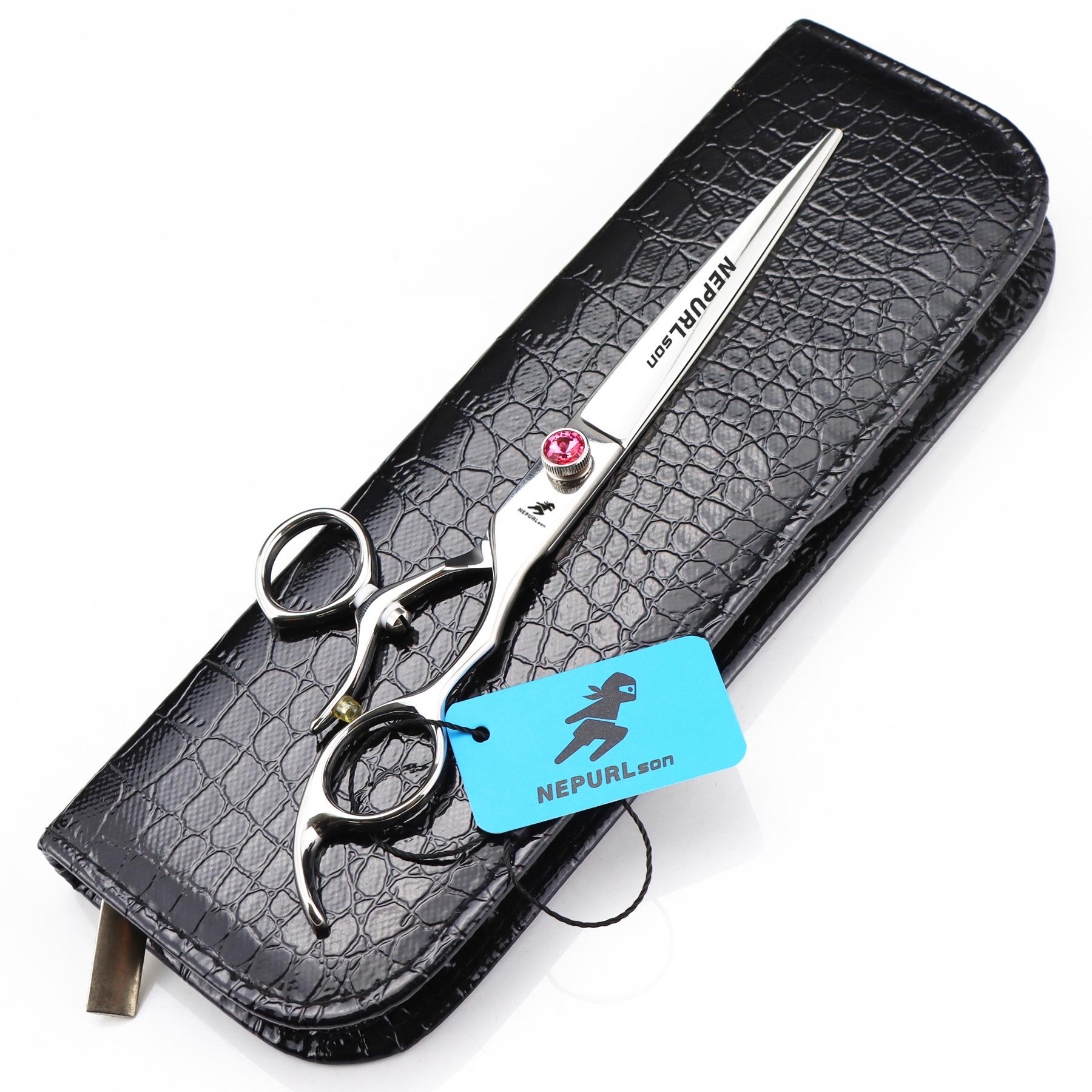 Napson 7.5 Swivel Pet Grooming Shears with Bag