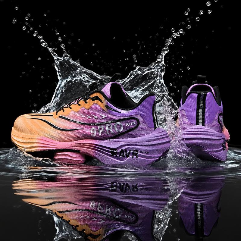 

2026 NEW Men Sports Running Shoes Off Marathon Breathable Light Comfortable Male Athletic Sneakers Jogging Tennis Fitness Shoes 38 фіолетовий