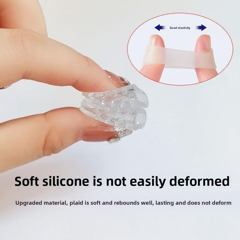 Protetores de Dedos de Gel Macio Capas para Dedos Antifricção Protetor de Dedos de Silicone Eficaz Cuidados com os Pés