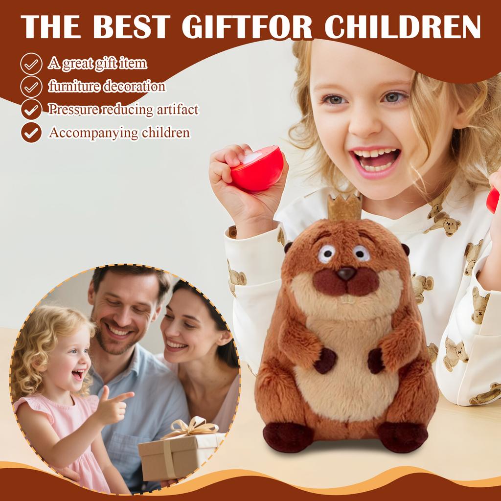 Plush Toy Birthday Gift Forest Animal Decoration Home Decor Plush Animal Stuffed Toy Children Ornaments