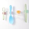 Sticky Hook No Punch with Four-Claw Design Hook Silicone Soft Claw Mold-Free Adhesive Hook for Bathroom And Desktop