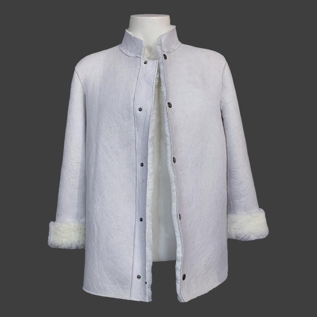 Winter Women's Sheepskin Leather Jacket Thickened 100% Wool Lining Plus Size Genuine Leather Coat Warm Cold-proof Fur-lined Leather Jacket