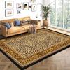 Classic Leopard Print Living Room Area Mat, Office Large Mat, Machine Washable Floor Mat, for Bedrooms, Outdoors, Room Supplies