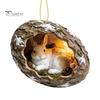 Festive Atmosphere Decorations Forest Animal Ornament, 2D Flat Woodland Acrylic Christmas Home Party Hanging Supplies Decoration for Tree, Holiday