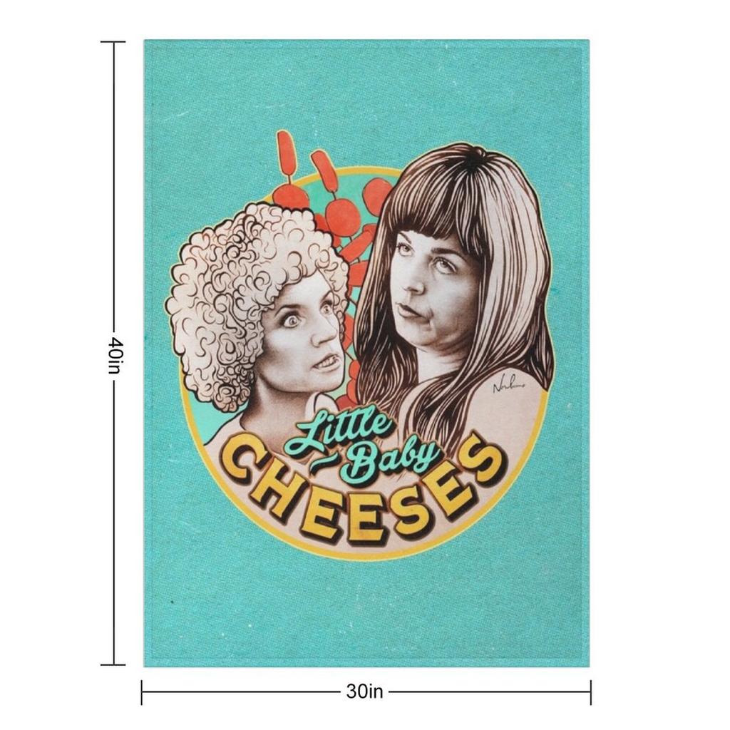 LITTLE BABY CHEESES Throw Blanket Travel Warm Soft Plush Plaid Furry Blankets