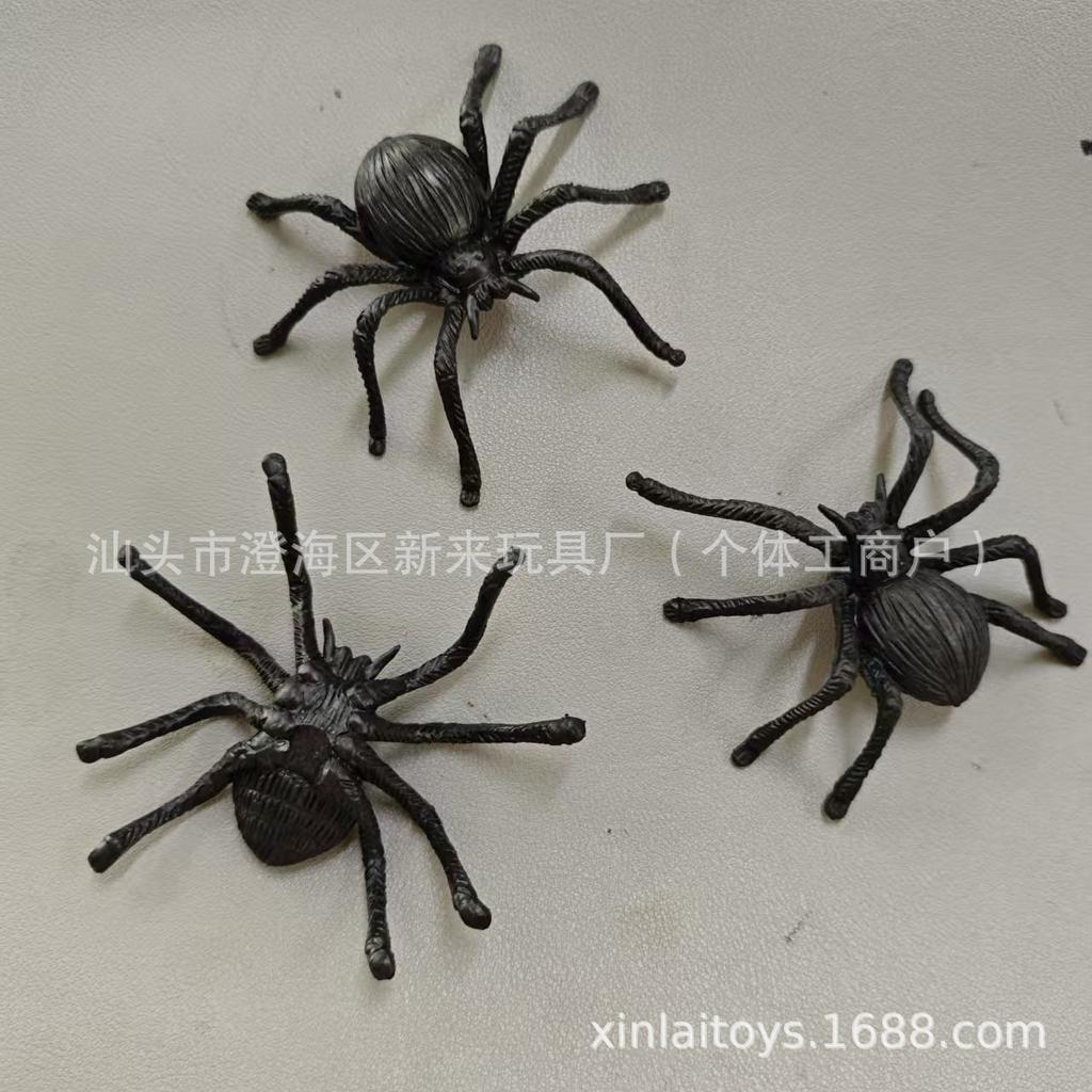 Tricky Spider Toy Simulation Spider Model Children'S Toy Insects Halloween Props Spider Toy Simulation