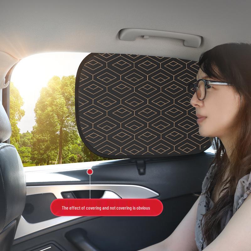 Static Cling Car Sunshade: Heat Insulation & Privacy for Side Windows