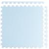 Ricokids Large Foam Puzzle Mat 60X60 Cm 4 Pcs Blue And White