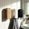 Heavy Duty Auto‑Locking Gravity Towel Hanger Non‑Perforated Self‑Adhesive U‑Shaped Waterproof Towel Rack for Bathroom Kitchen