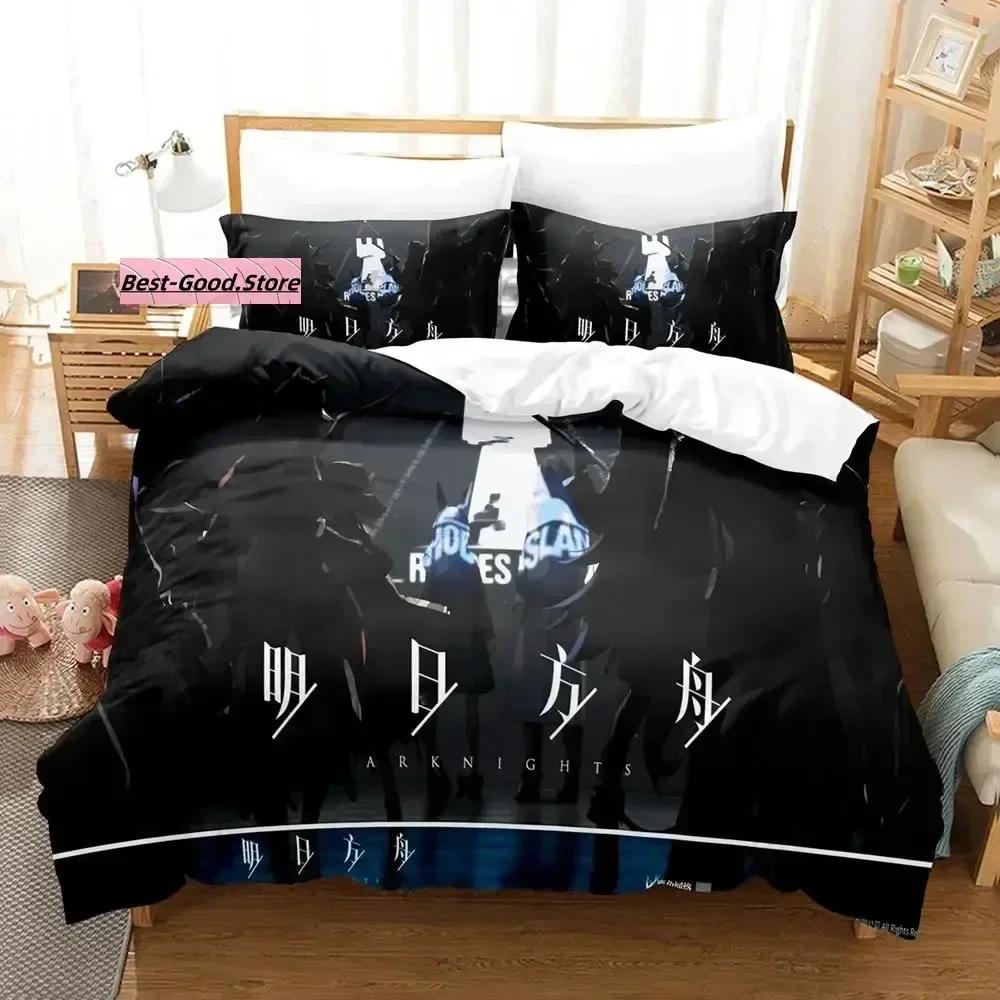 

Top 3d Arknights Bedding Set Single Twin Full Queen King Size Bed Set Aldult Kid Bedroom Duvetcover Sets 135x200cm