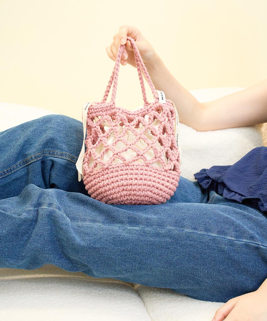 Mystikotita Berry Tote Net Bag - 2 Colors