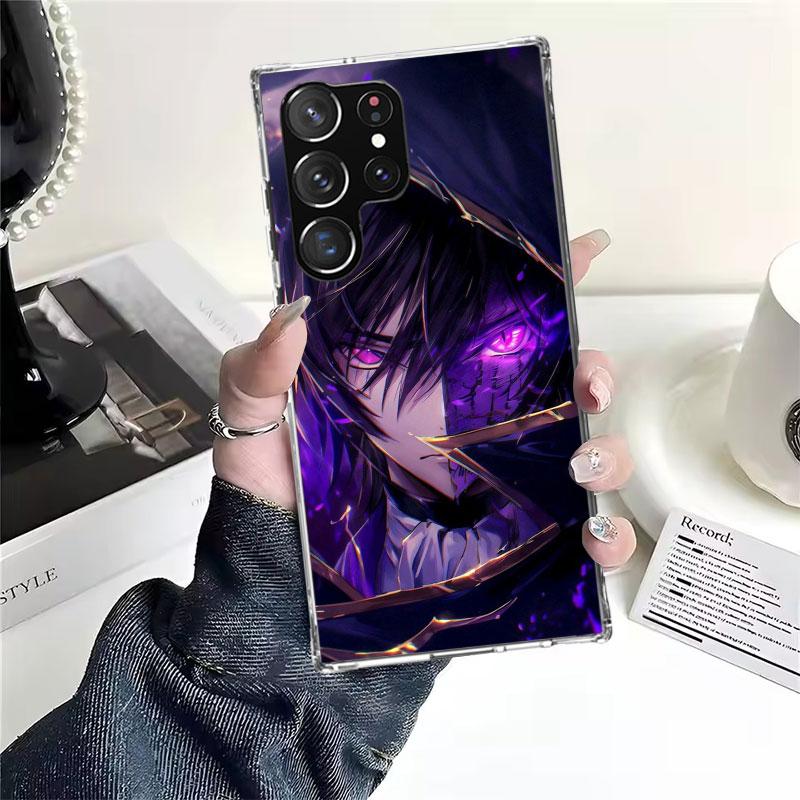 Code Geass Anime Soft Phone Case For Samsung Galaxy S22 S23 S24 S25 Edge S26 Ultra S20 FE S21 Plus + Fundas Coque Galaxy S20 S21