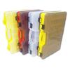 Double Sided Fishing Tackle Box Plastic Fishing Lures Baits Box Easy to Use