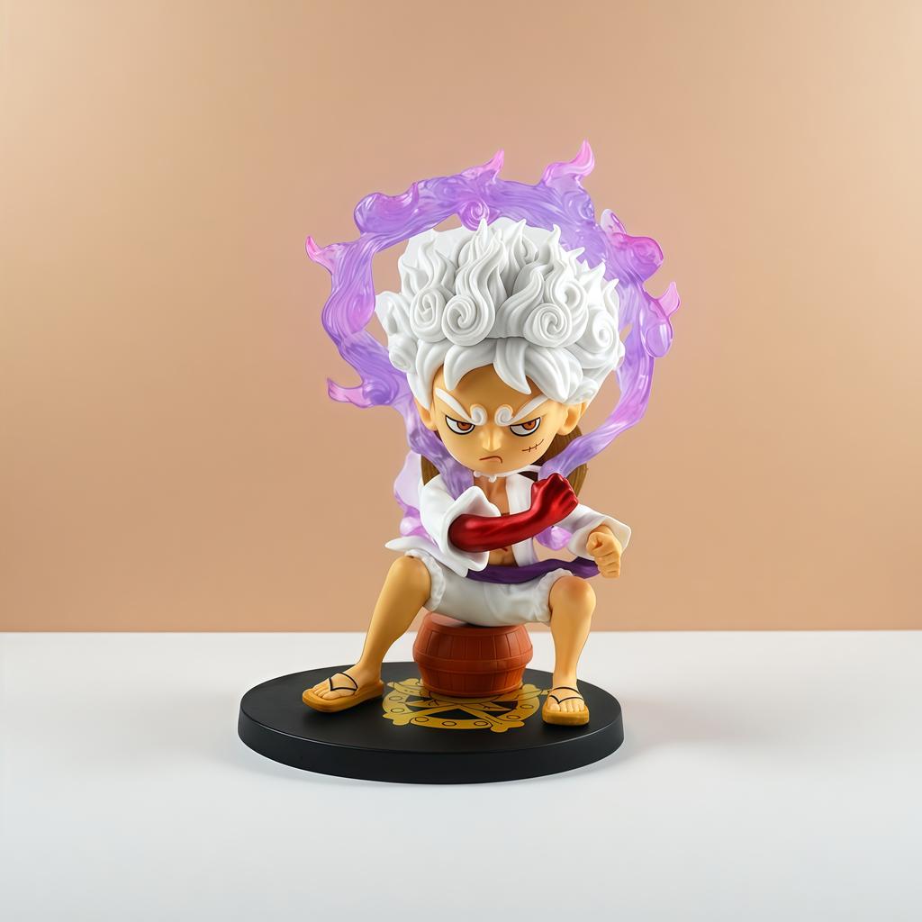 6 Styles One Piece Anime Figure PVC Model Doll Luffy GEAR 5 Figurine Roronoa Zoro Action Figures Collectible Model Doll Toy gift