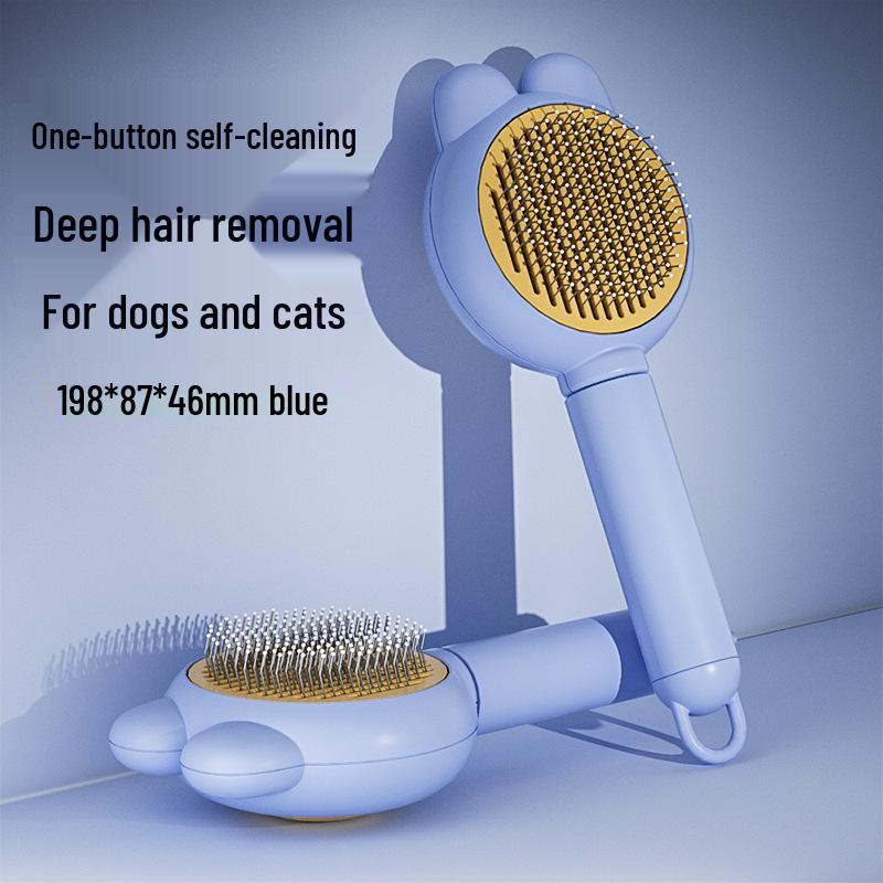 Guantes para Aseo de Gatos y Eliminación de Pelo - Herramienta de Peine para Baño y Limpieza
