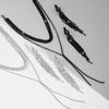 New Multi-layered Necklace - Stylish and Simple Long Fringed Pendant Necklace for Collarbone Chain for Women