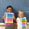 WINDVALE Educational Math Posters for Toddlers Kids Fractions Addition Subtraction Math Prints for Bulletin Board Elementary Middle School Classroom