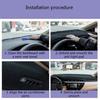 Dash Board Cover  Dashboard Mat Pad Sun Protection Anti-Vertigo Mat Blanket