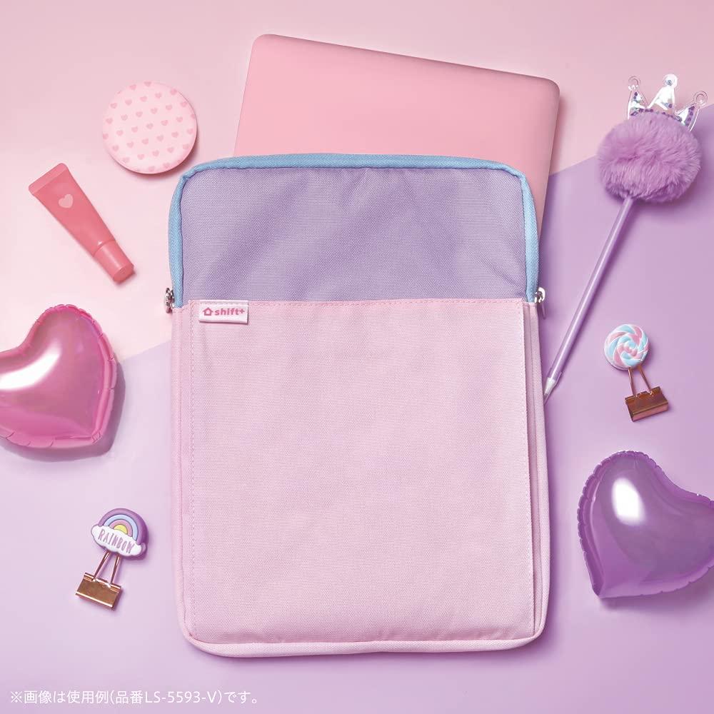 Sonic School PC Case Shift Plus M Size with Cushion Violet LS-5593-V