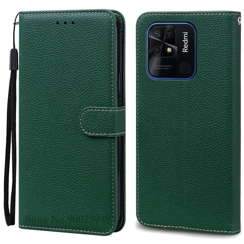 Pouzdro Redmi10C Pro Xiaomi Redmi 10C Pouzdro Měkké Kožené Peněženkové Odklápěcí Pouzdro Pro Redmi 10C Pouzdro 10 C Knižní Kryty na Telefon Coque Fundas