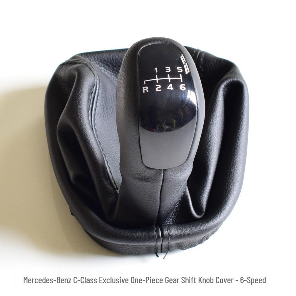 Mercedes-Benz C-Class W203/S203 Leather Gear Shift Knob with Dust Cover