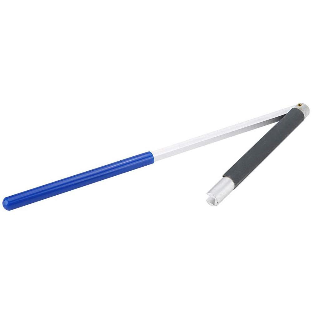 Sandpaper Rod Aluminum Sandpaper Ruler Plate  Plastic Sandpaper Clip Roll Rod Metalworking