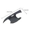 4Pcs Car ABS Door Handle Bowl Cover for Yaris VIOS XP150 2019‑2022(Carbon Fiber)