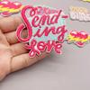 Colorful Letter Embroidery Patch - Clothing Accessory