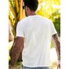 European sizes Men's Casual Crew Neck T-Shirt with 'Blessed' Print - Regular Fit, Slight Stretch Fabric, Short Sleeve Tee for Summer