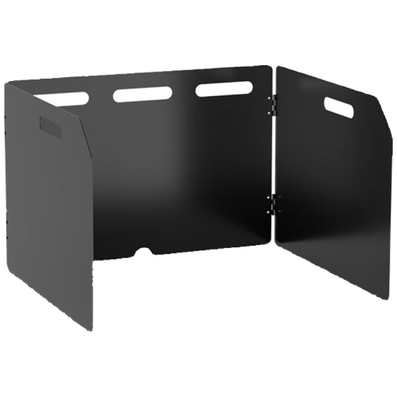 Drian Outdoor Foldable Thickened 3-Fold Stove Windscreen