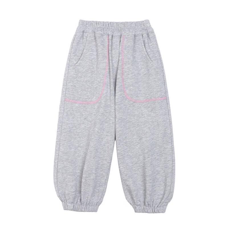 LUSON Girls' Baby Casual Lantern Sweatpants