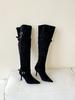 Autumn and winter new pointed thin heel high heel temperament thin French fashion sexy beautiful women's boots