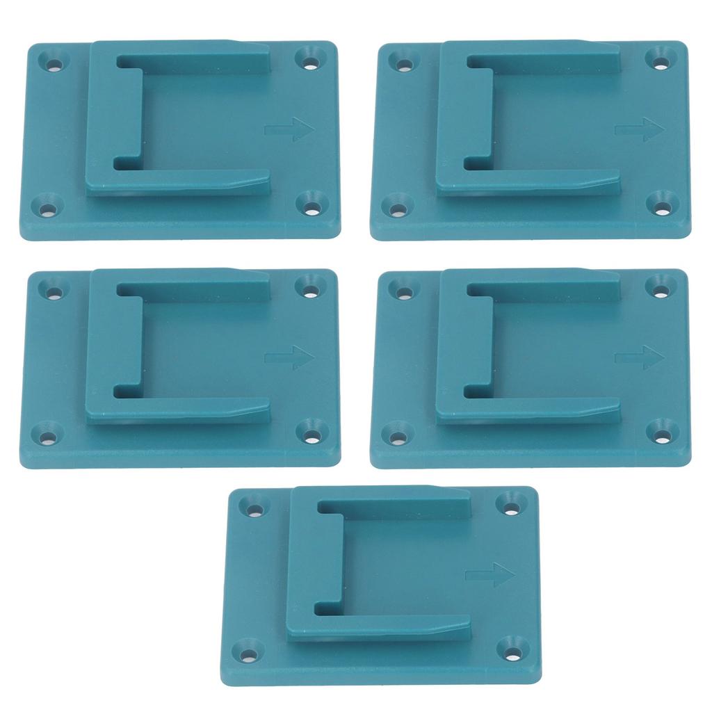 5 Set Suport de Scule Montare Dock ABS Puternic Stabil Suport Depozitare Scule Baterie Litiu 18V pentru Bosch