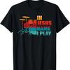 In Jesus Name I Play Drums Christian Musician Drummer T-Shirt