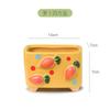 Fruit Relief Ceramic Succulent Planter, Creative Cartoon Mini Flower Pot, High Appeal Home Decor for Desk
