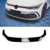 Para Volkswagen Golf 8 MK8 GTD GTE R-Line GTI Clubsport 2020-2024 Labio Spoiler Divisor Protector de Parachoques Delantero Estilo Maxton