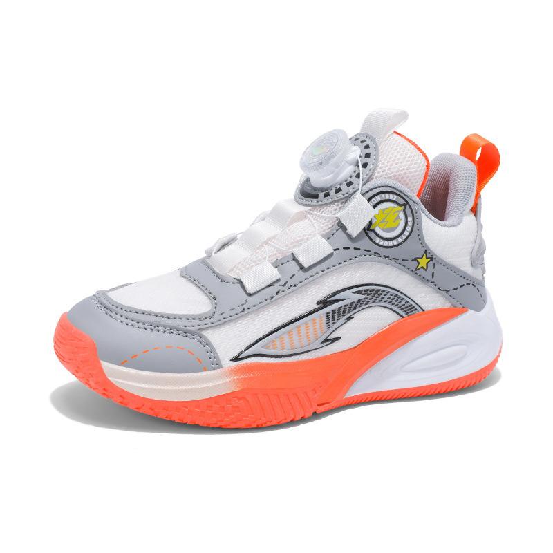 Kinder-Basketballschuhe 2025 neue Schüler tatsächlicher Kampf mittlere und alte Kinder professionelle Mesh atmungsaktive Freizeit-Sportschuhe Putian Schuhe