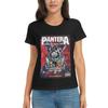 Women TShirt Pantera Heavy Metal Band Summer Short Sleeve Tees ONeck Cotton T Shirts Clothes Tops Streetwear