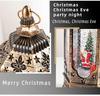 Rotating Christmas Music Lantern with Hotel Lighting and Oil Lamp Design