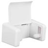 Wall Mounted Toilet Paper Holder Roll Paper Holder Toilet Tissue Rack for BathroomWhite