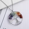 Necklace Tree Of Life Happiness Minerals Amulet