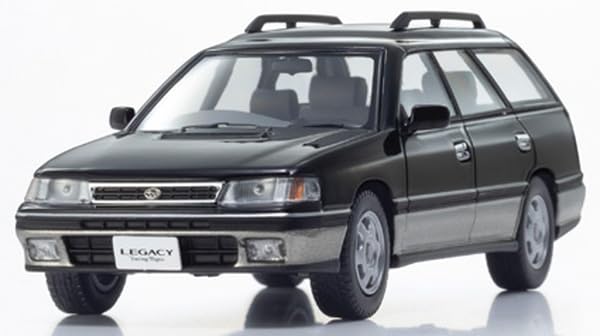 Kyosho Original SUBARU Legacy Touring Wagon GT Finished Model KS03934BK 1/43 (Black/Gray)