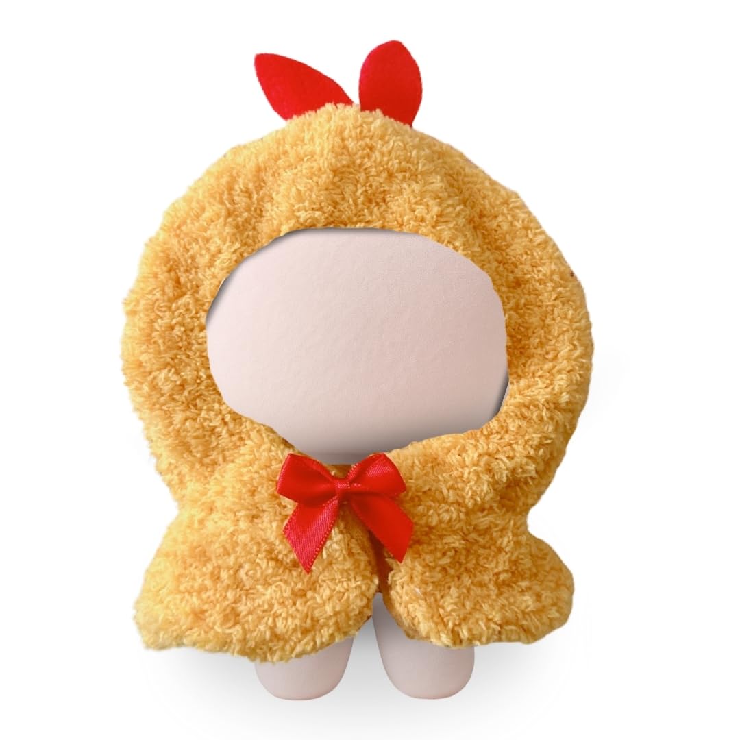 

JP Номер Плюшевая одежда 10см 11см 12см Плюшевая одежда для переодевания Оши-Нуи Чиби-Нуи Серия Кулинария (Жареные креветки)