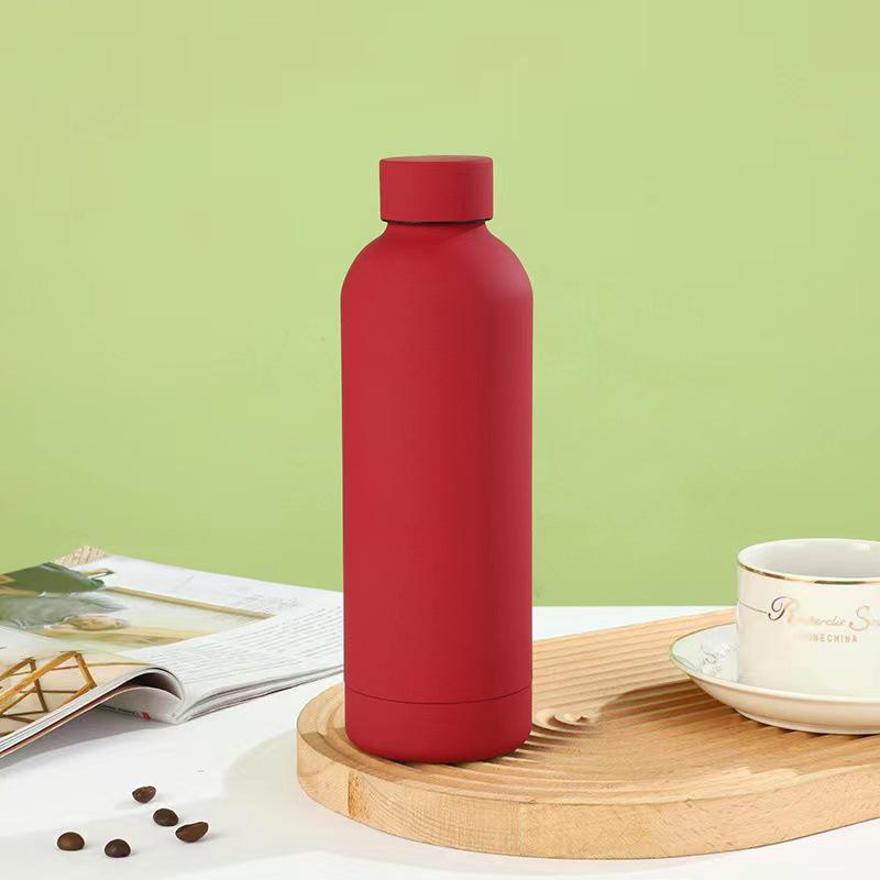 Minimalist 304 Stainless Steel Insulated Water Bottle for Outdoor Cycling