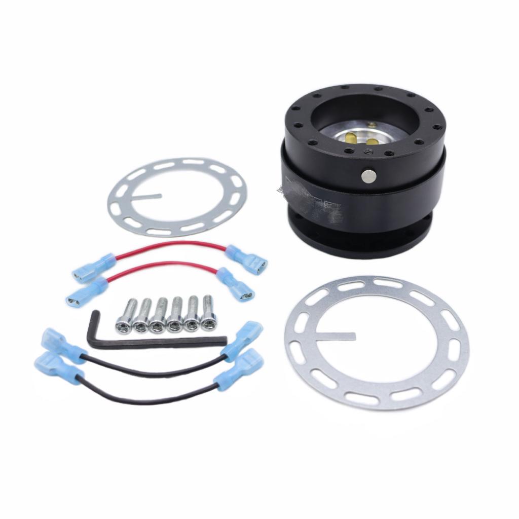 Aluminum Car Steering Wheel Quick Release Hub Adapter Snap Off Boss Kit Car Accessories With Logo or Not Logo