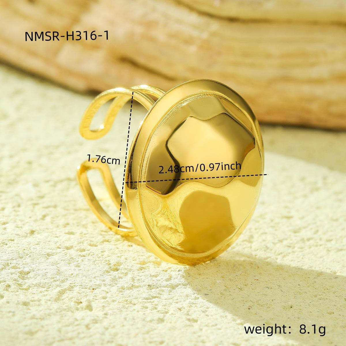 

Новое интернет-знаменитость нерегулярное вогнутое выпуклое модное открытое кольцо в форме яичной скорлупы one size fits all