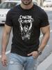 CANNIBAL CORPSE Heavy Metal Graphic - Gothic Horror Band Tee with Zombie Design T-shirt