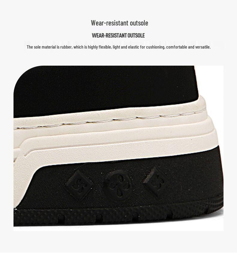 Men's 2025 Black & White Panda Sneakers - Trendy Autumn Casual Sports Shoes