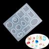 12 Designs Cabochon Silicone Mold Necklace Pendant Resin Jewelry Making Mould DIY Hand Craft